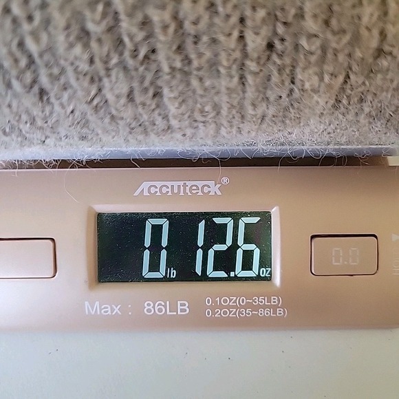 Commense Flare Sleeve Button Cardigan Tan Rib Knit V Neck Casual Classic - Picture 10 of 11